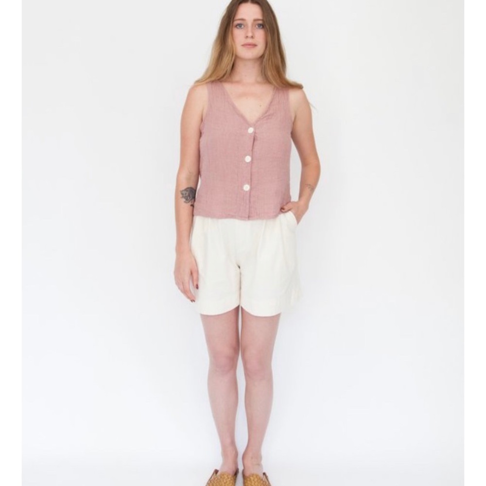 Esby Lola tank in Rose